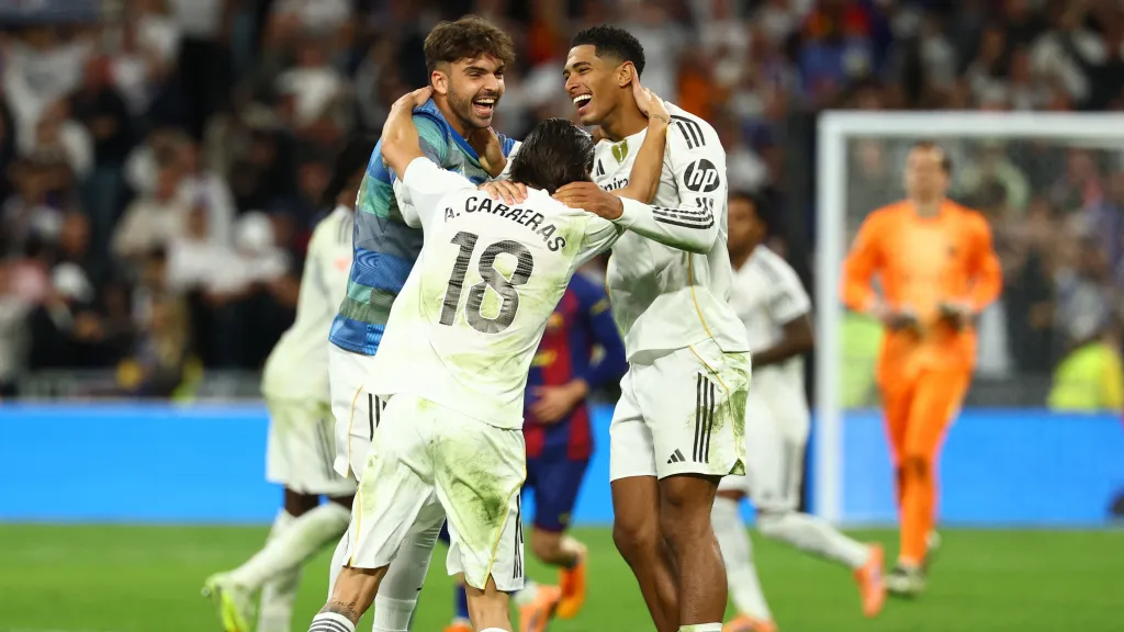 Radost fotbalistů Realu Madrid