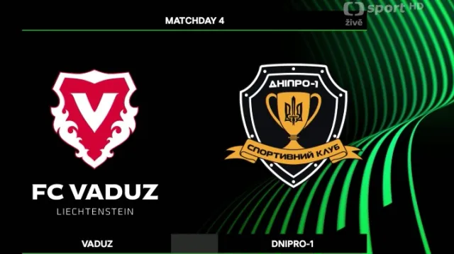 Sestřih utkání Vaduz - Dněpro I