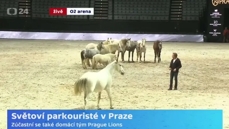 Světový parkur dorazil do Prahy