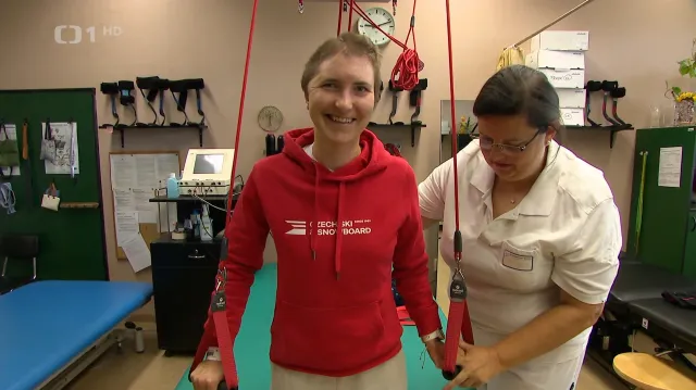 Lyžařka Nová pracuje na rekonvalescenci v Kladrubech