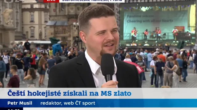 Redaktor Musil nejen o českém vítězství na mistrovství světa