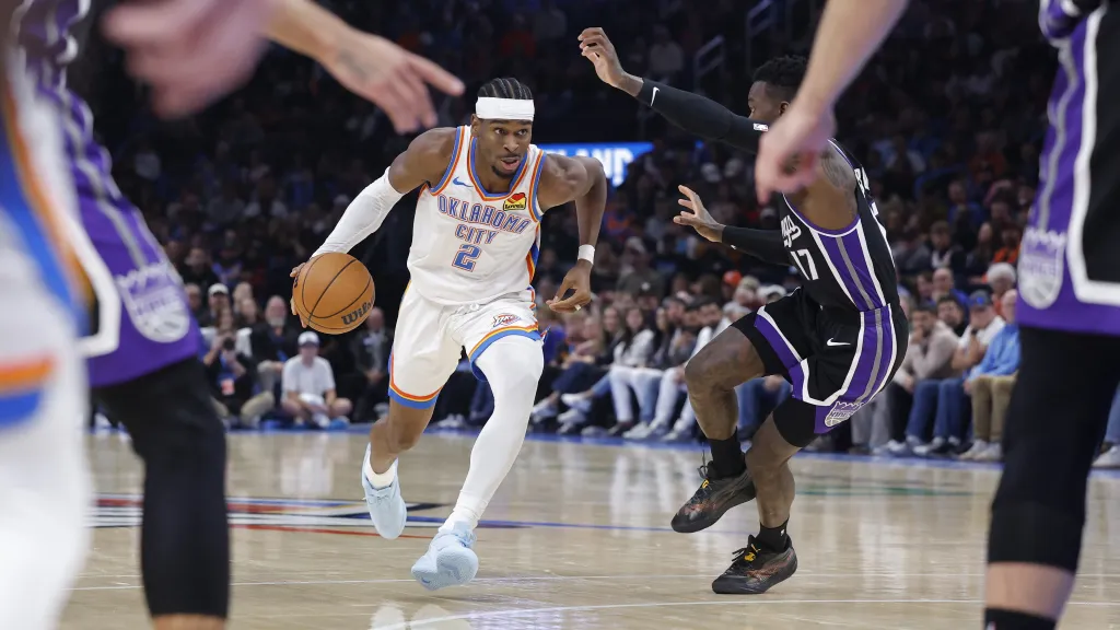 Shai Gilgeous-Alexander přispěl 31 body k vítězství Oklahomy nad Sacramentem