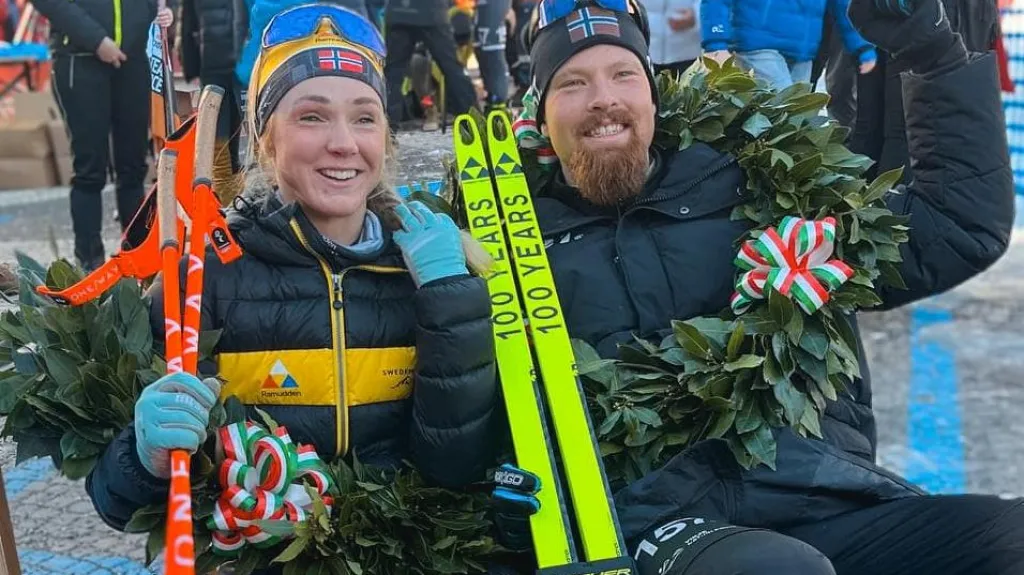 Emilie Fletenová a Runar Mathisen