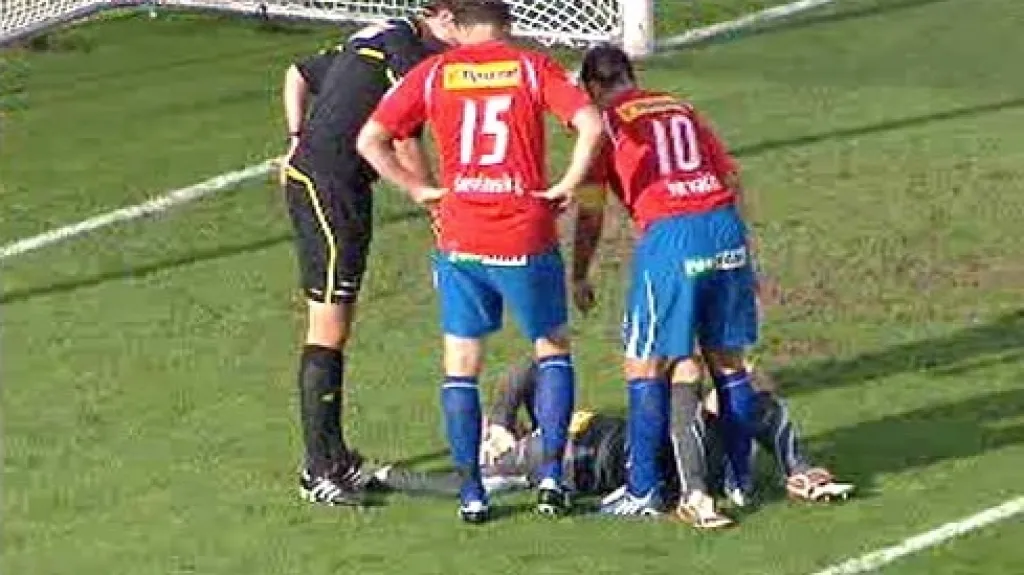 Martin Ticháček si poranil rameno