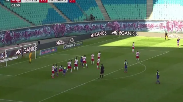 Lipsko doma nečekaně remizovalo s Freiburgem