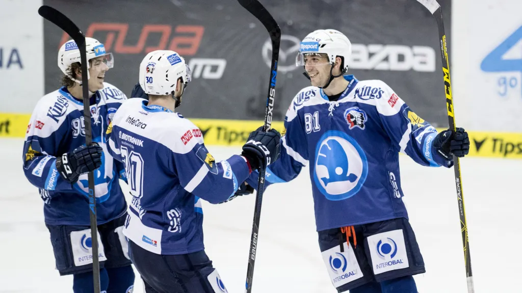 Radost plzeňských hokejistů