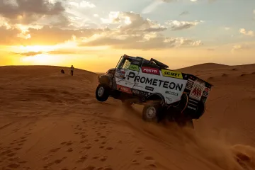 Martin Macík v šesté etapě Dakaru