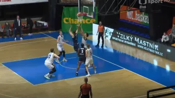 Závěr utkání USK Praha – Ostrava