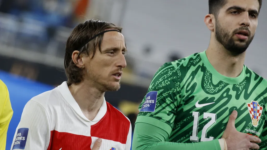 Luka Modrič a Nediljko Labrovič