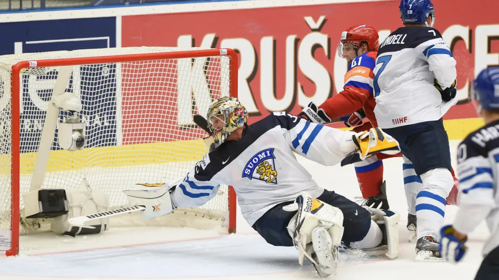 Utkání Finsko - Rusko