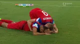 Gól v utkání Ghana - USA: Brooks - 1:2 (86. min.)