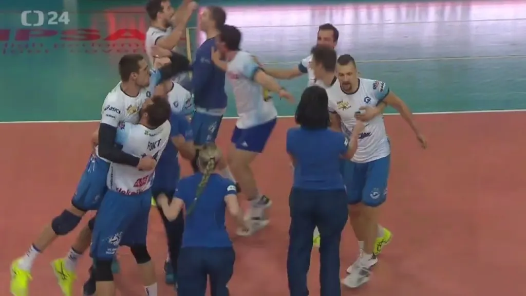 Kladno srovnalo s volejbalisty Liberce sérii