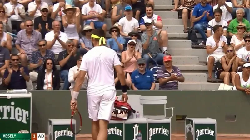 Veselý ztroskotal na raketě Španěla Bautisty