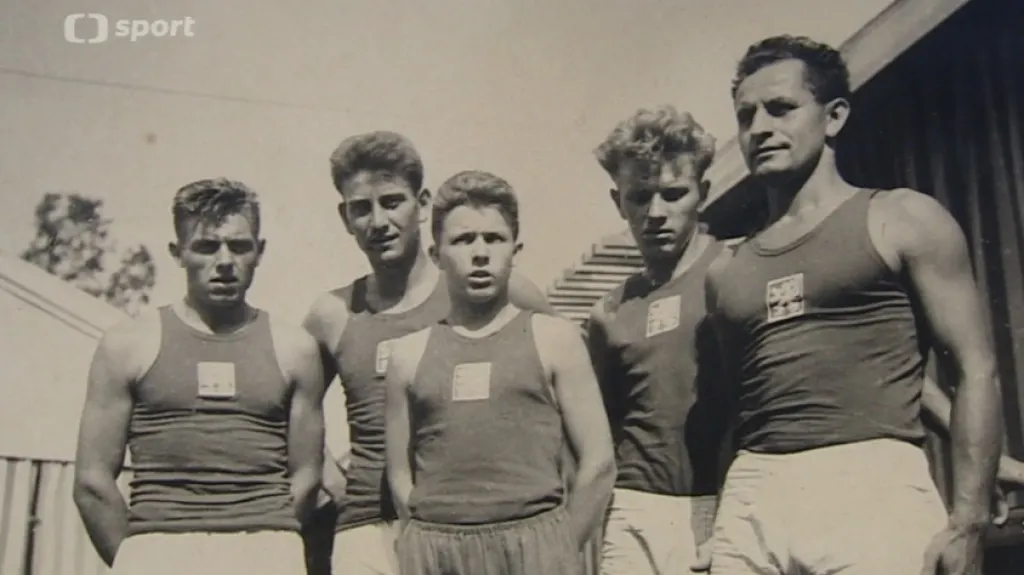 Zlatí čeští medailisté: třeboňská čtyřka s kormidelníkem