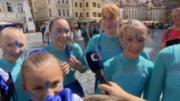 Sletový týden pokračoval pódiovými vystoupeními na Staroměstském náměstí