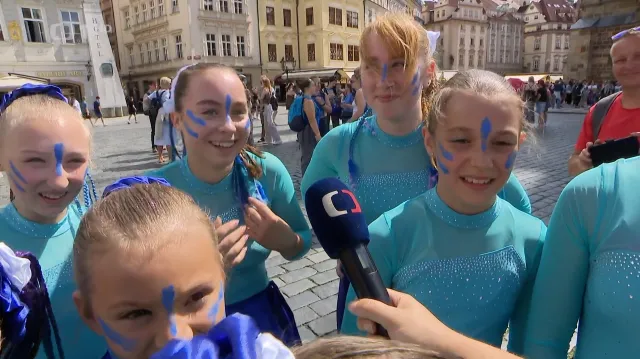 Sletový týden pokračoval pódiovými vystoupeními na Staroměstském náměstí