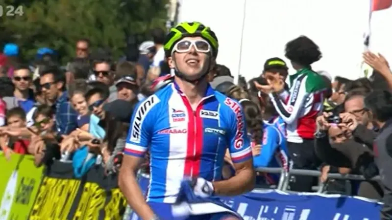 Biker Cink dosáhl na životní úspěch, z MS horských kol má bronz