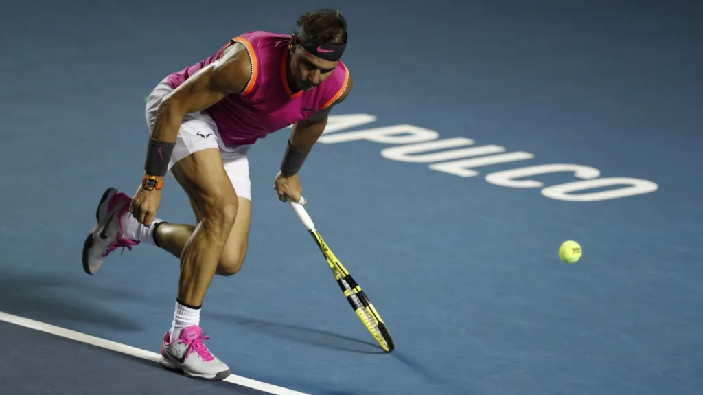 Nadal nevyužil proti Kyrgiosovi tři mečboly a v Acapulcu vypadl