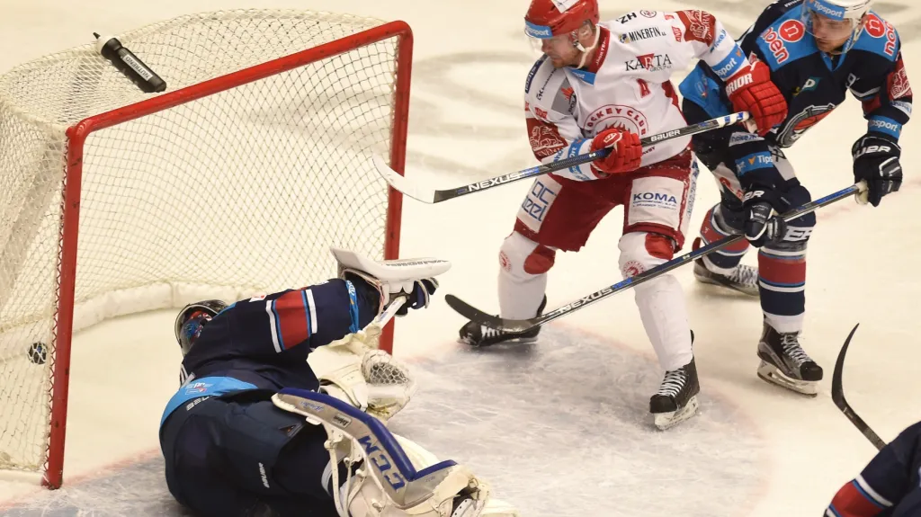 Utkání Třinec - Chomutov