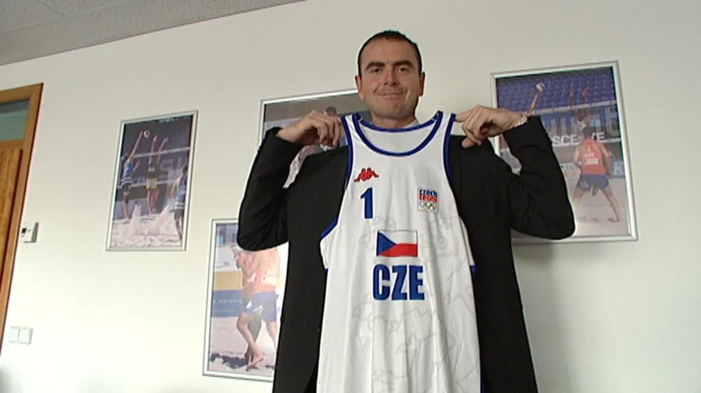 Volejbalista Petr Beneš