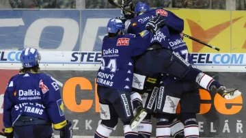 Radost hokejistů Vítkovic