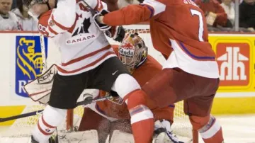 Zápas Kanada - ČR na MS 20