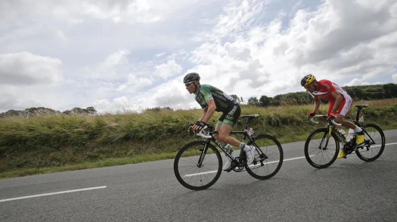 Thomas Voeckler s Luisem Maté ve čtvrté etapě Tour