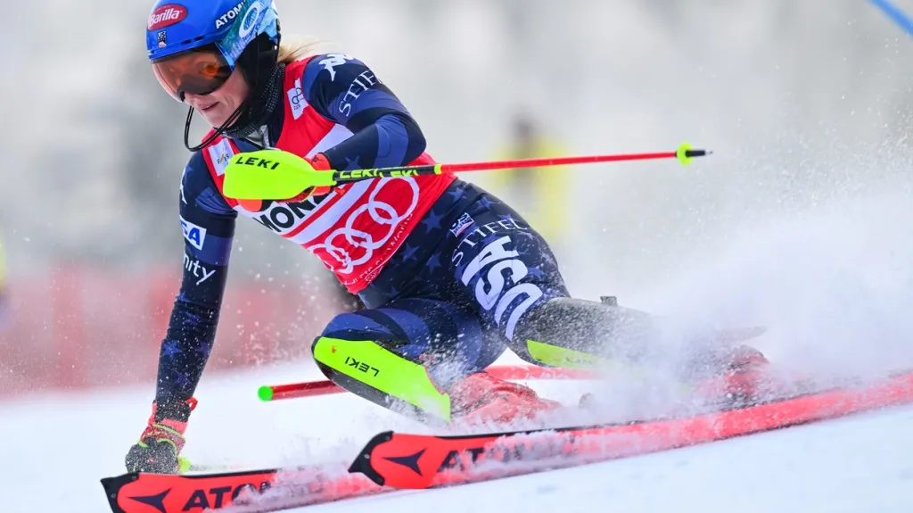 Mikaela Shiffrinová ve Špindlerově Mlýně