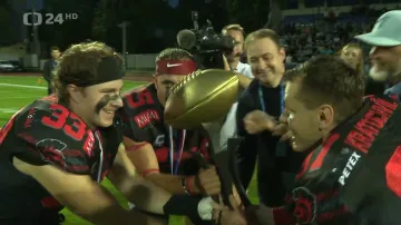 Šampiony české ligy jsou potřetí Vysočina Gladiators