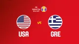 Sestřih utkání USA – Řecko