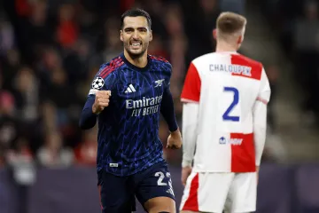 Mikel Merino se raduje z branky