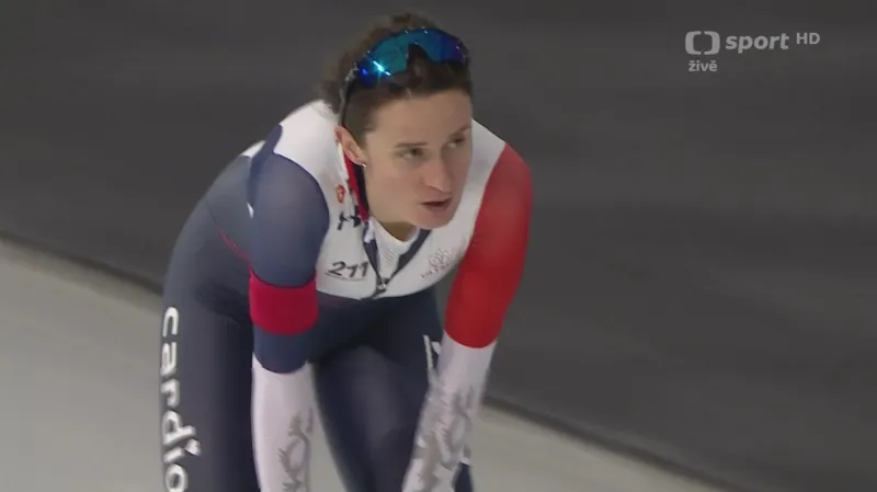 Bronzová jízda Martiny Sáblíkové na trati 3000 metrů