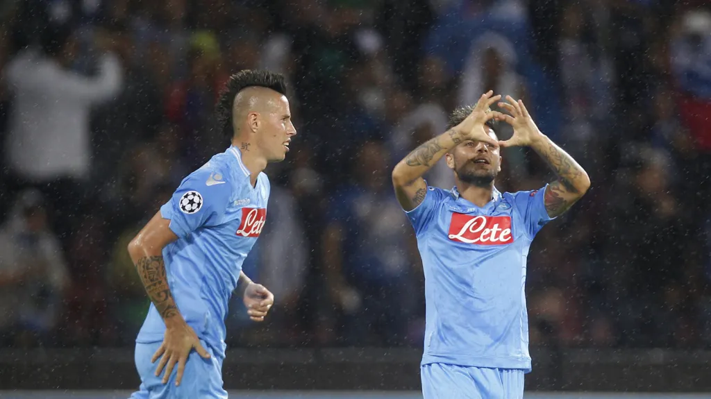 Lorenzo Insigne slaví gól