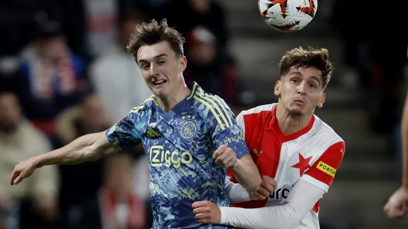 Utkání Slavia – Ajax