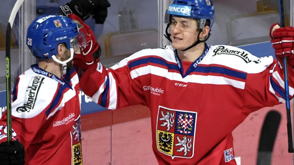 Radost českých hokejistů