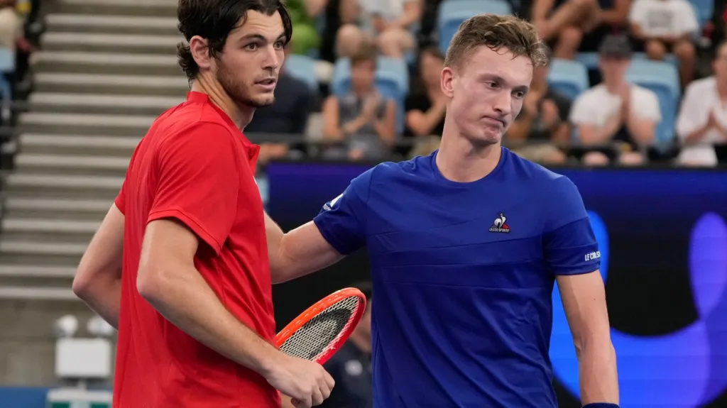 Jiří Lehečka po porážce s Taylorem Fritzem