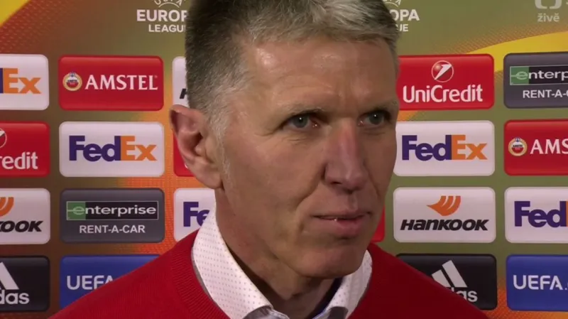 Šilhavý: Nebyli jsme produktivní, a proto v Evropské lize končíme