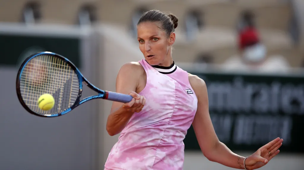 Karolína Plíšková na Roland Garros