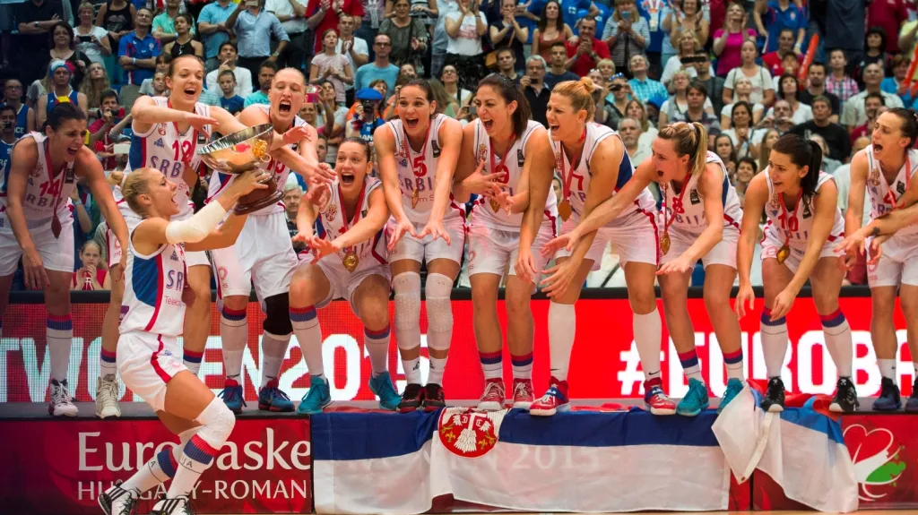 Srbky slaví zlaté medaile