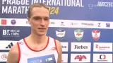 Reakce Martina Edlmana z Pražského mezinárodního maratonu