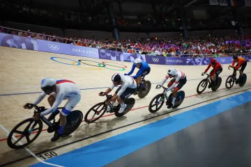 Jan Voneš (vlevo) při olympijském omniu