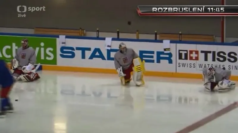 Češi se připravují na duel s Francií