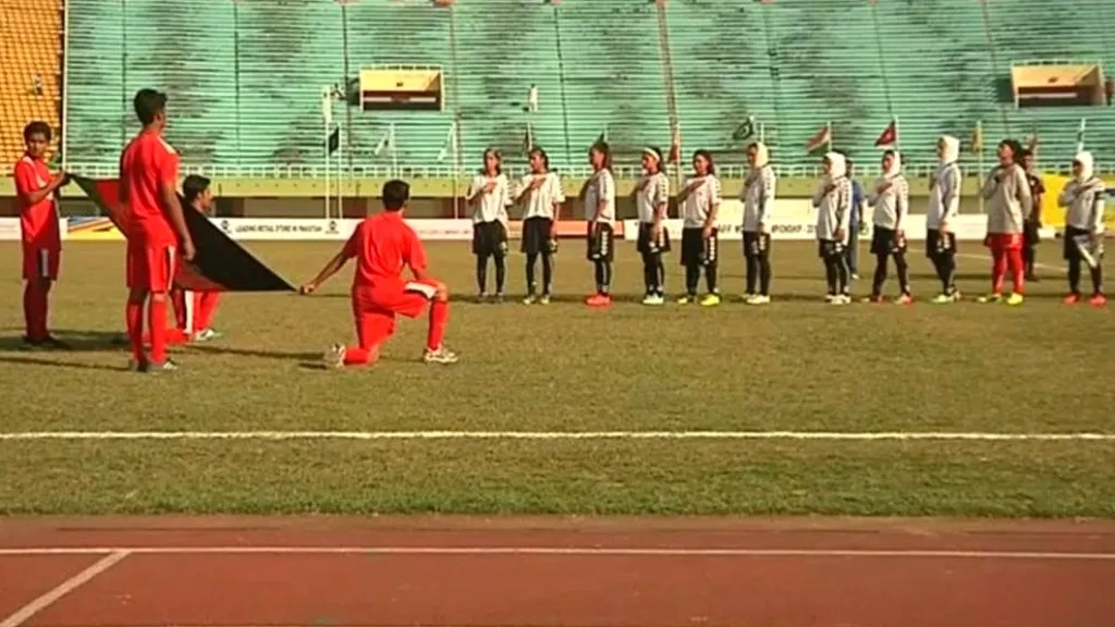 Afghánské fotbalistky