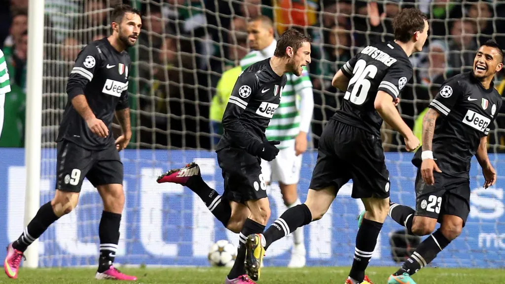 Radost fotbalistů Juventusu