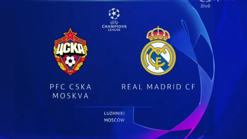 Sestřih utkání CSKA Moskva - Real Madrid