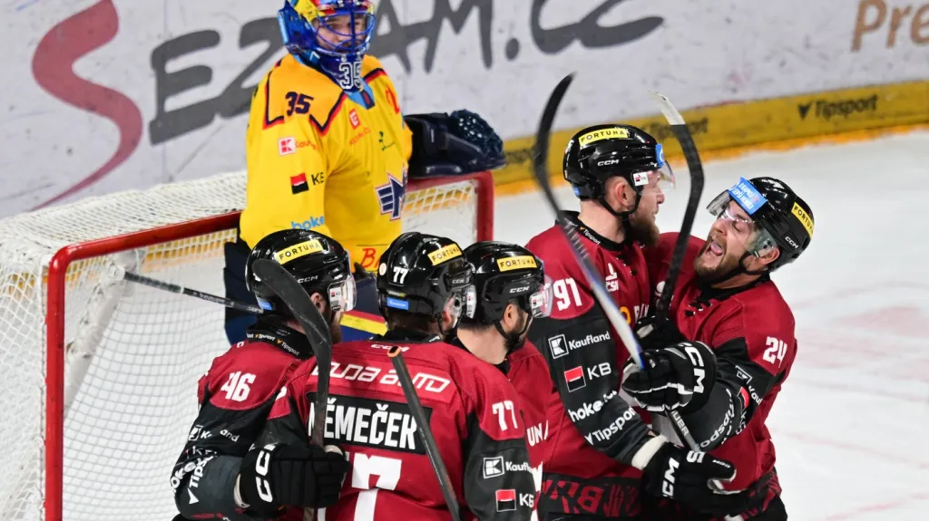 Sparta slaví v utkání proti Českým Budějovicím