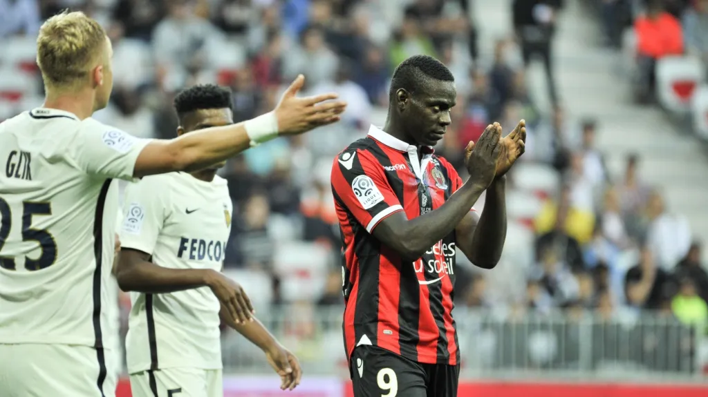 Mario Balotelli v dresu Nice 