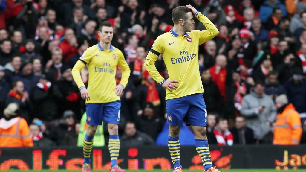 Hráči Arsenalu nevěří pohledu na skóre zápasu