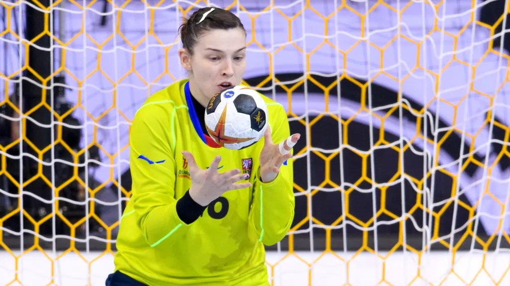 Brankářka Lucie Satrapová