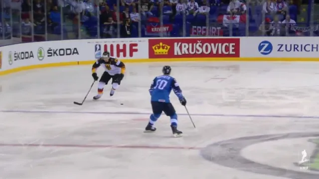 Gól v utkání Finsko - Německo: Draisaitl - 2:3 (45. min.)